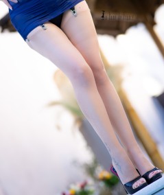 bas voile naturel pour porte jarretelles, ultra transparent