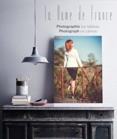 Tableau de La Dame de France en bas couture. Demandez la photo que vous voulez en impression