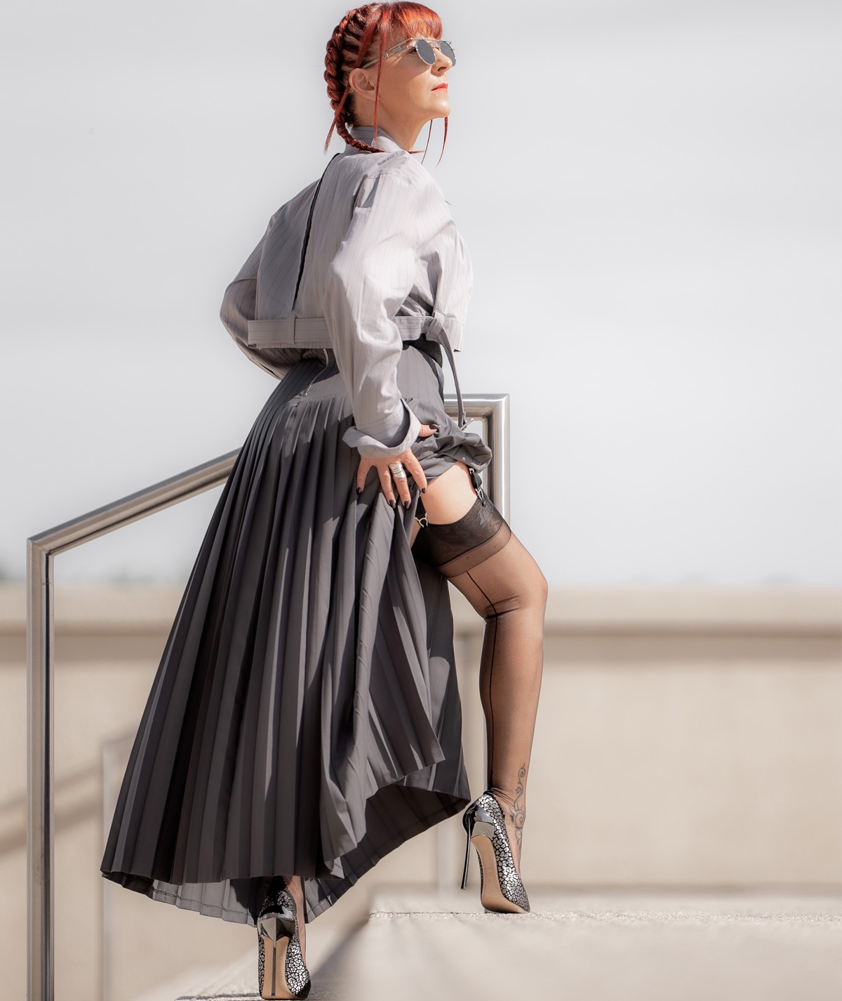 photo la dame de France en bas couture