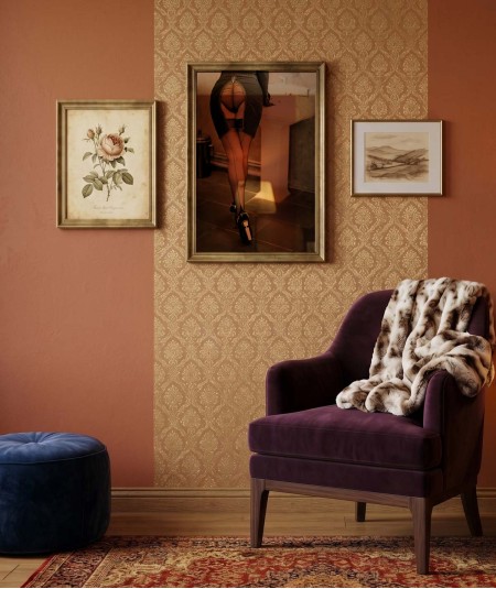 Acheter une photo d'art de Stéphane Perruchon prête à poser pour une décoration glamour.