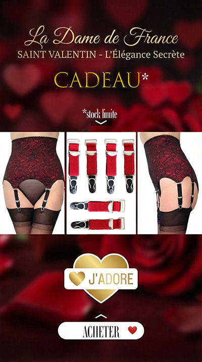 lingerie vintage pour la saint valentin