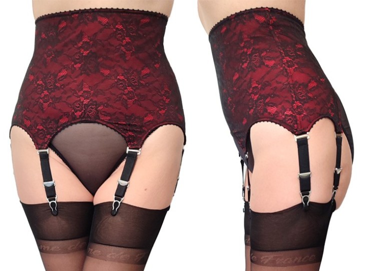 Porte-jarretelles gainant vintage : La lingerie qui sculpte votre silhouette